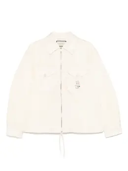 Gucci Pre-Owned: Куртка с вышивкой 