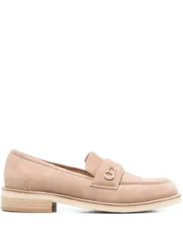 Casadei: Бежевые лоферы 