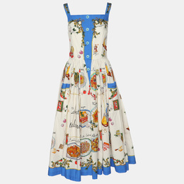 Dolce & Gabbana: Многоцветное платье 