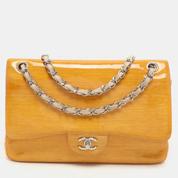 Chanel: Жёлтая сумка 