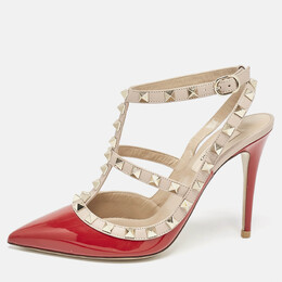 Valentino: Красные туфли  Rockstud