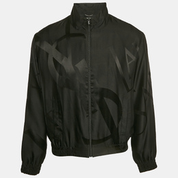 Saint Laurent Paris: Чёрная куртка  Teddy