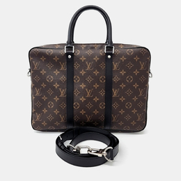 Louis Vuitton: Коричневая сумка 