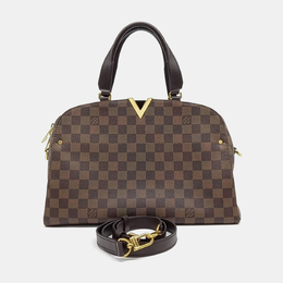Louis Vuitton: Коричневая сумка 