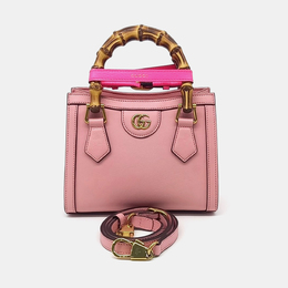 Gucci: Розовая сумка-шоппер 