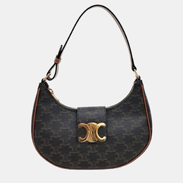 Celine: Коричневая сумка 