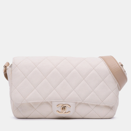 Chanel: Бежевая сумка 