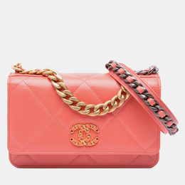 Chanel: Розовый кошелёк 