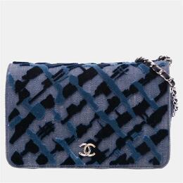 Chanel: Синий кошелёк 