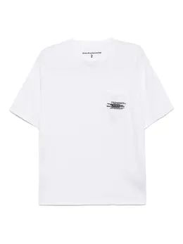 White Mountaineering: Футболка с карманами 