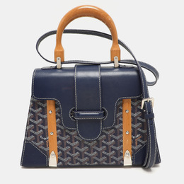Goyard: Голубая сумка 