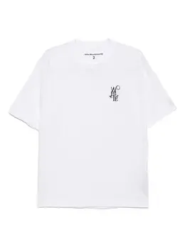 White Mountaineering: Белая футболка 