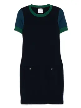 CHANEL Pre-Owned: Трикотажное платье 