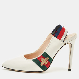 Gucci: Белые туфли  Sylvie