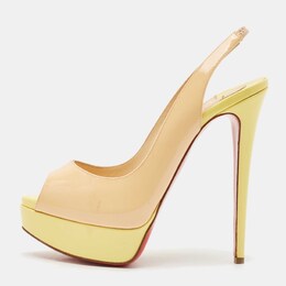 Christian Louboutin: Многоцветные туфли 