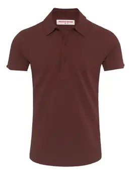 Orlebar Brown: Коричневое поло 