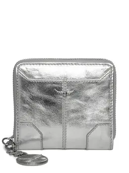 Zadig&Voltaire: Серебристый кошелёк  Sunny