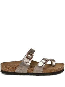 Birkenstock: Бежевые сандалии  Mayari