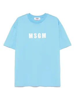 MSGM: Футболка с принтом 