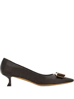 Ferragamo: Коричневые туфли  Vara