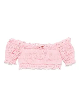 Ermanno Scervino: Розовый топ 