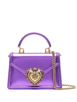 Dolce & Gabbana Pre-Owned: Фиолетовая сумка-шоппер 