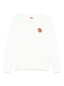 Kenzo: Белый свитшот 