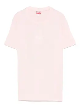 Kenzo: Розовая футболка 