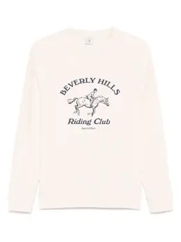 Sporty & Rich: Свитшот с принтом 