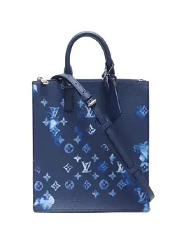 Louis Vuitton Pre-Owned: Голубая сумка-шоппер 