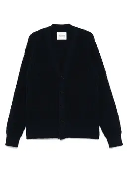 Jil Sander: Голубой кардиган 