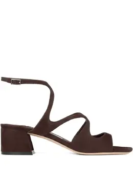 Jimmy Choo: Коричневые сандалии 