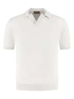 Doriani Cashmere: Белое поло 