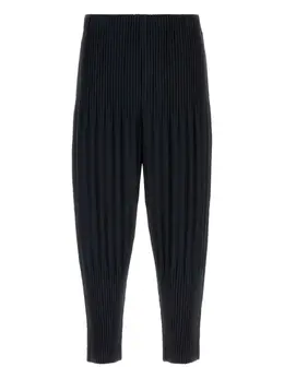 Homme Plissé Issey Miyake: Синие брюки 