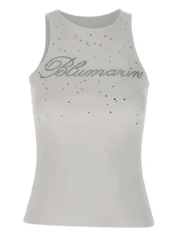Blumarine: Белая майка 