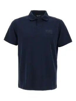 Ea7 Emporio Armani: Синее поло 