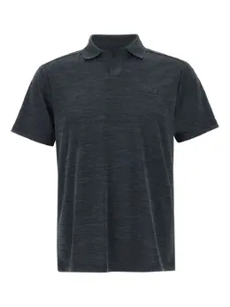 Ea7 Emporio Armani: Чёрное поло 