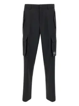 Versace Jeans Couture: Чёрные брюки 