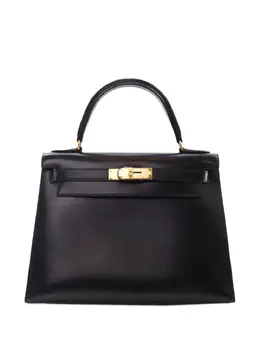 Hermès Pre-Owned: Чёрная сумка 