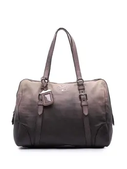 Prada Pre-Owned: Коричневая сумка 