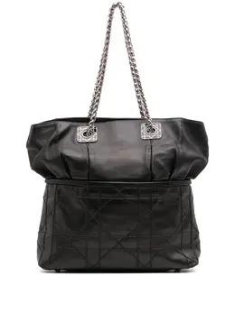 Christian Dior Pre-Owned: Чёрная сумка-шоппер 