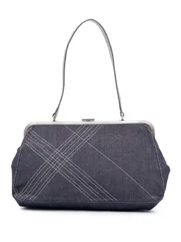 Burberry Pre-Owned: Серая сумка 