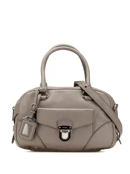 Prada Pre-Owned: Кожаный топ 