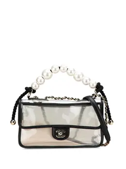 CHANEL Pre-Owned: Чёрная сумка 