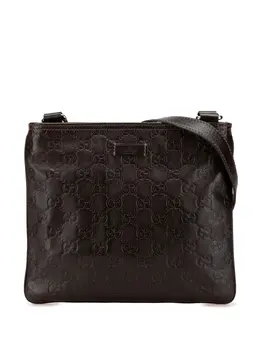 Gucci Pre-Owned: Коричневая сумка через плечо 
