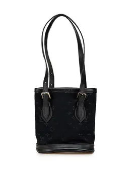 Louis Vuitton Pre-Owned: Чёрная сумка 
