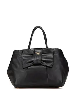 Prada Pre-Owned: Чёрная сумка-шоппер 