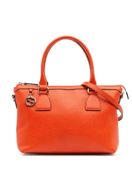Gucci Pre-Owned: Оранжевая сумка 