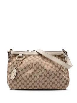 Gucci Pre-Owned: Коричневая сумка через плечо 