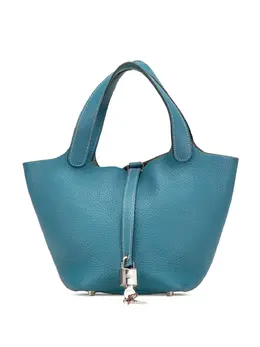 Hermès Pre-Owned: Голубая сумка 